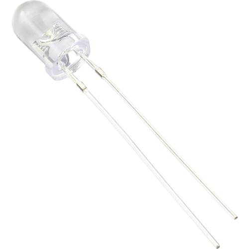 TRU COMPONENTS LED bedrahtet 5 mm Weiß Rund 5 mm 18000 mcd 20 ° 20 mA