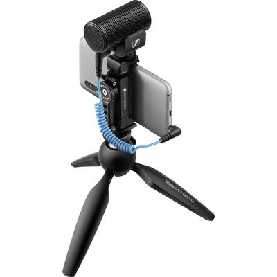 Sennheiser mke 200 mobile kit  Kamera-Mikrofon Übertragungsart (Details):Kabelgebunden inkl. Stativ, inkl. Windschutz, i