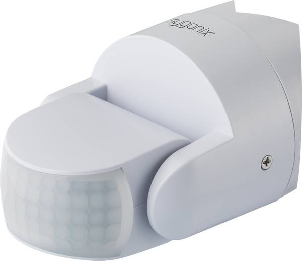 Sygonix SY-4755360 Decke, Wand, Oberflächenmontage PIR-Bewegungsmelder 180 ° Relais Weiß IP65