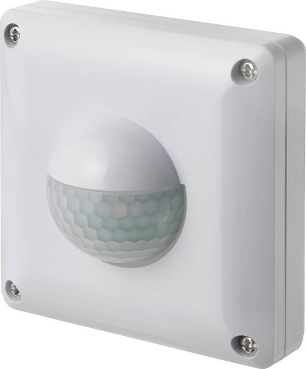 Sygonix SY-4755364 Wand, Unterputz PIR-Bewegungsmelder 190 ° Triac Weiß IP65