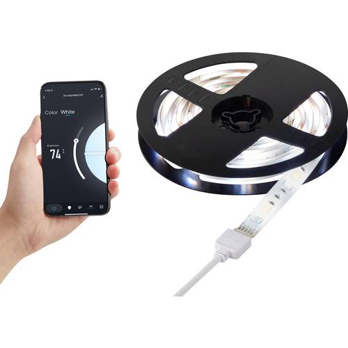 RGBW Tuya-App Stripes SY-4755426 LED-Lichtleiste mit Stecker 230 V 2 m RGBW, Warmweiß, Kaltweiß 1 St.