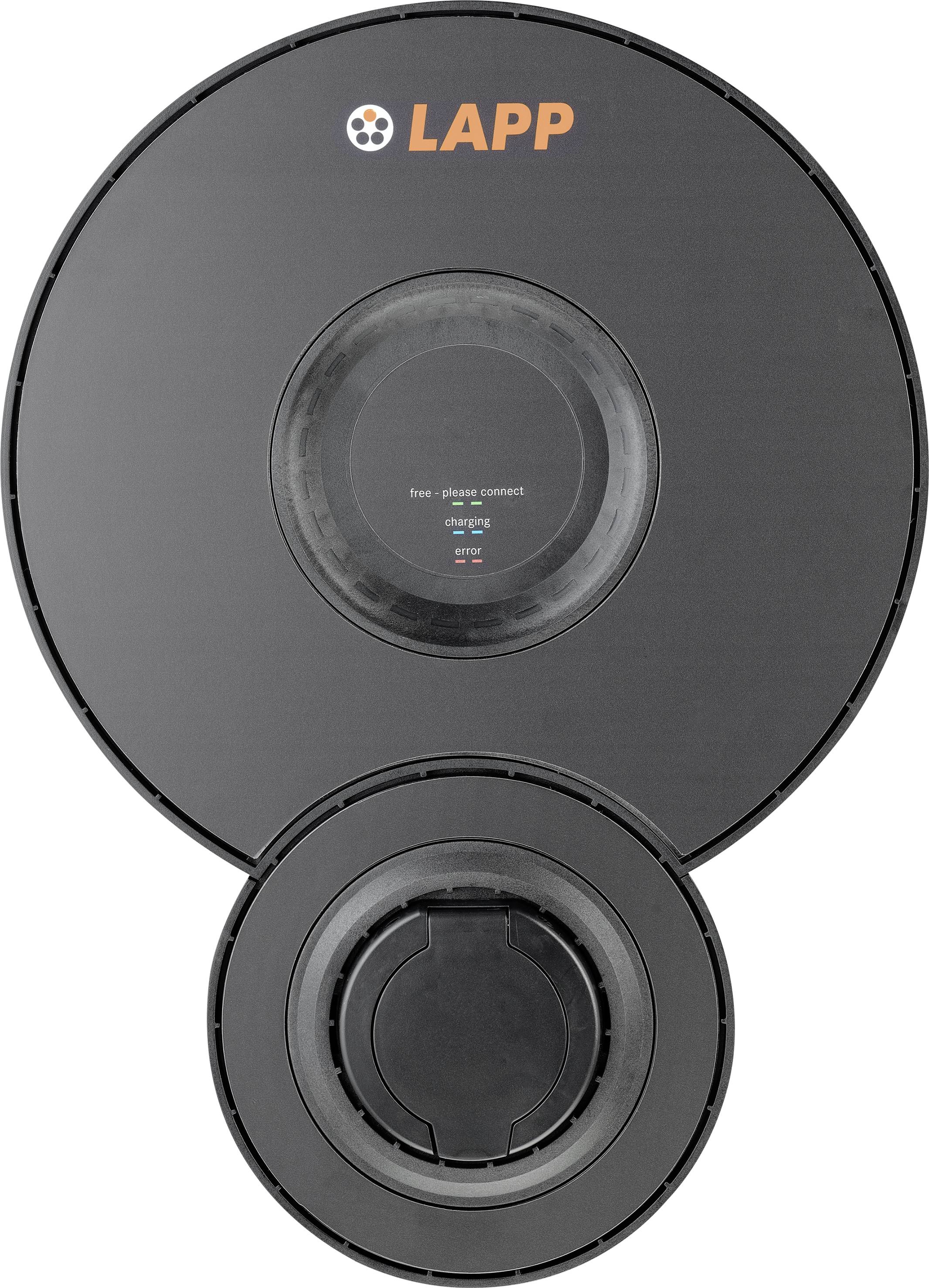 LAPP WBW-3PTN-16A11-T20 Wallbox Typ 2 Mode 3 16 A Anzahl Anschlüsse 1 11 kW Manuell-1