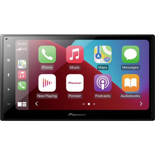 Pioneer SPH-DA160DAB Doppel-DIN Autoradio Anschluss für Lenkradfernbedienung, Anschluss für Rückfahrkamera, Bluetooth®-F...