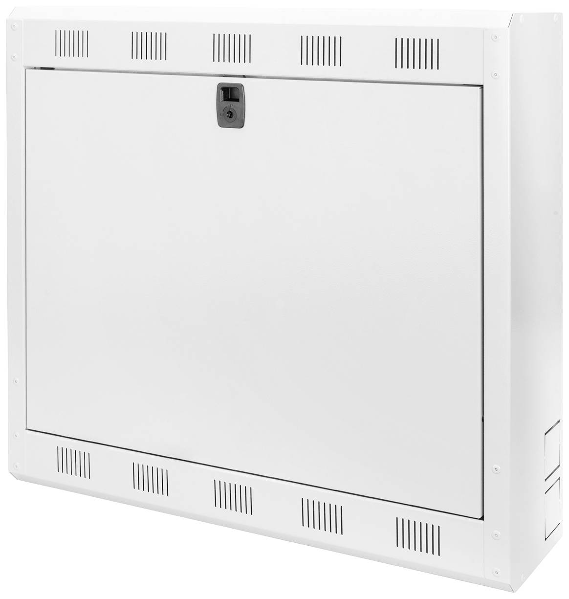 Digitus DN-DVR-1 19 Zoll PC-Gehäuse für Wandmontage, abschließbar, klappbar, mit Durchführung, mit Schloss