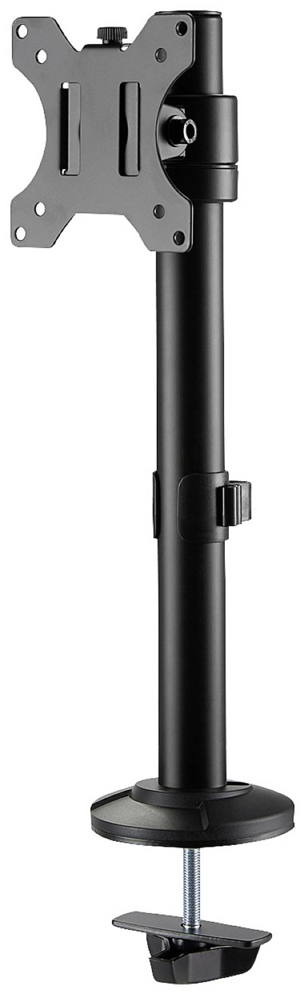 Digitus DA-90397 Monitor-Tischhalterung 1 Display(s) 33,0 cm (13") - 81,3 cm (32") Schwarz, Schwarz (matt) Neigbar, Rotierbar, Stand, Höhenverstellbar