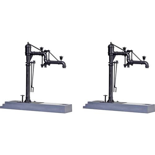 Kibri 39422 H0 Wasserkran mit Gelenkausleger, 2er