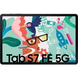 Image of Samsung Galaxy Tab S7 FE 5G, LTE/4G, UMTS/3G, GSM/2G, WiFi 64 GB Schwarz Android-Tablet 31.5 cm (12.4 Zoll) 2.2 GHz