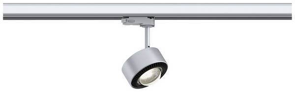 Paulmann ProRail3 Spot Aldan 9W Sil 3000K 3Ph dim Systemleuchte (Basis) ProRail3 LED 8.00 W LED  Silber, Schwarz