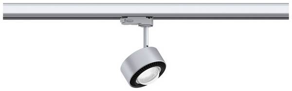 Paulmann ProRail3 Spot Aldan 9W Sil 4000K 3Ph dim Systemleuchte (Basis) ProRail3 LED 0.00 W LED  Silber, Schwarz
