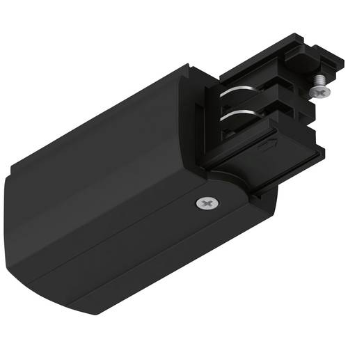 Paulmann 91363 ProRail3 End Feed Hochvolt-Schienensystem-Komponente Endeinspeiser ProRail3 Schwarz