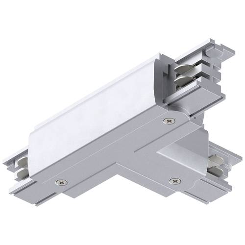 Paulmann 91377 ProRail3 T-Connect Erde Hochvolt-Schienensystem-Komponente T-Verbinder ProRail3 Silber