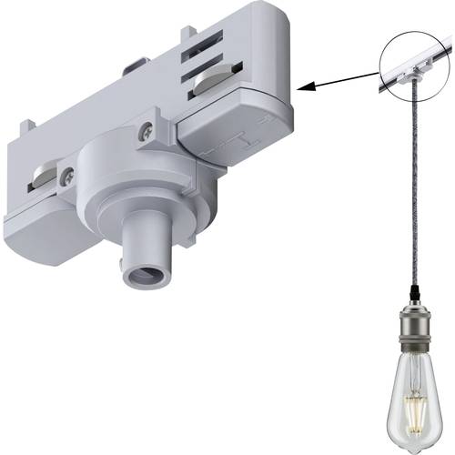Paulmann 91385 Hochvolt-Schienensystem-Komponente Pendelabhängung ProRail3 Silber