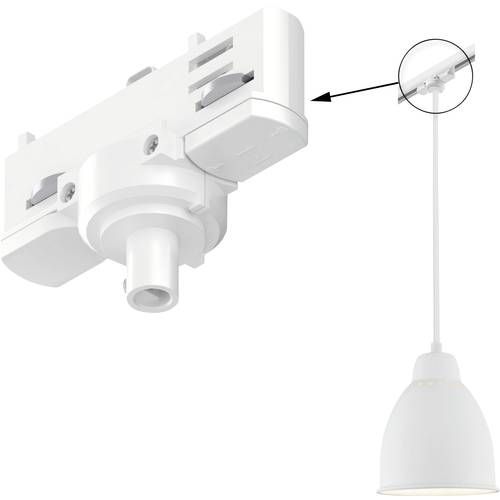 Paulmann 91386 Hochvolt-Schienensystem-Komponente Pendelabhängung ProRail3 Weiß