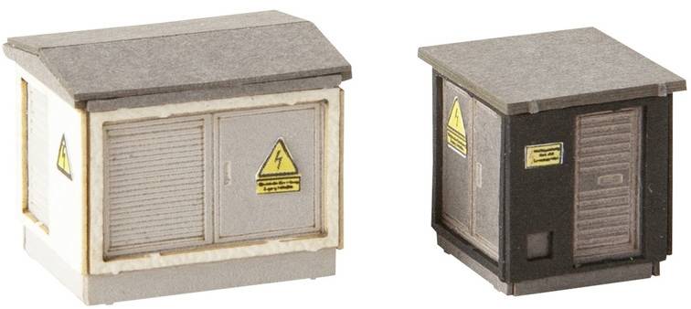 NOCH 14639 N Transformator-Stationen, 2er Bausatz