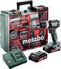 Metabo SB 18 L BL SET -Akku-Schlagbohrschrauber inkl. 2. Akku, inkl. Ladegerät, mit Zubehör, inkl. Koffer