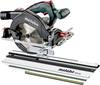 Metabo SET KS 18 LTX 57 Akku-Handkreissäge Schnitttiefe max. (90°) 57 mm ohne Akku, inkl. Koffer, inkl. Kappschiene, inkl. Parallelanschlag 18 V