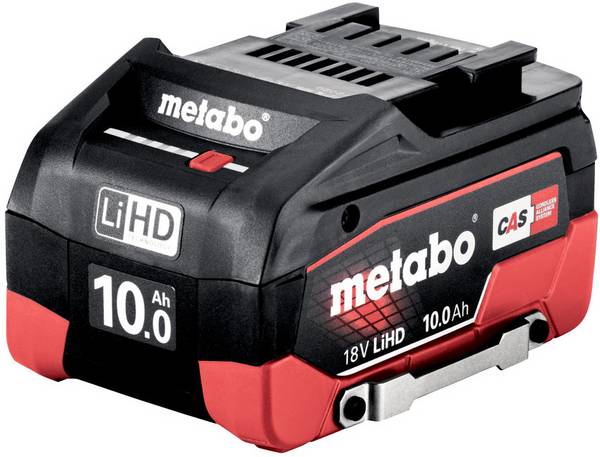 Metabo 624991000 DS LIHD Werkzeug-Akku  18 V 10.0 Ah Li-Ion