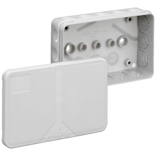 Spelsberg 34691601 Verbindungsdose (L x B x H) 85 x 130 x 37 mm Grau IP55 1 St.