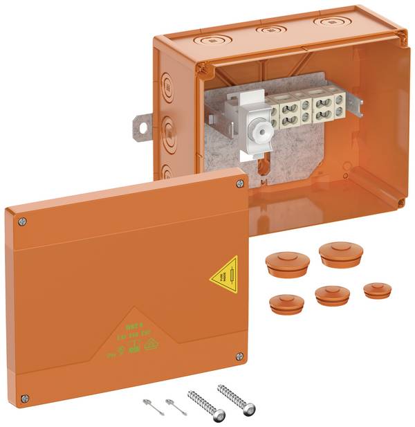 Spelsberg 86932120 Abzweigkasten (L x B x H) 250 x 200 x 120 mm Orange IP66 1 St.