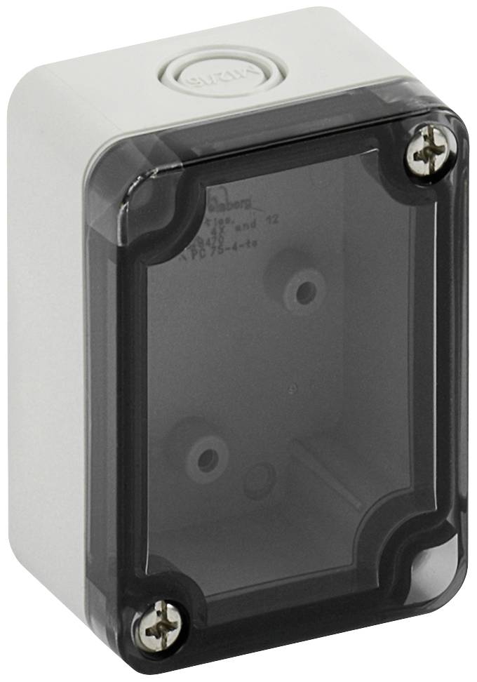 Thumbnail - Spelsberg TK PC 75-4-tm 13747501 Universal-Gehäuse 65 x 50 x 35 Kunststoff Grau 1 St.