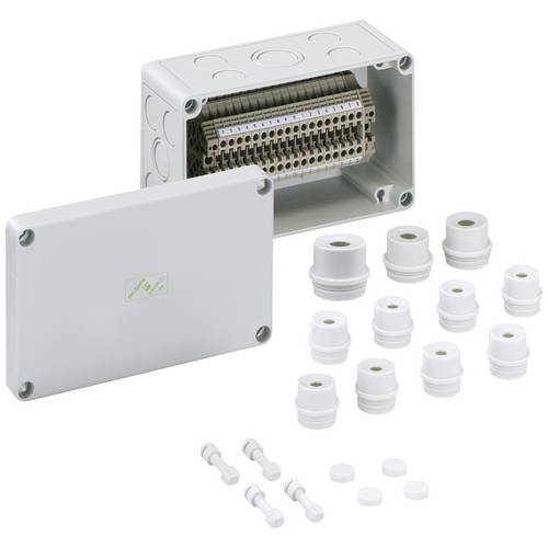 Spelsberg RK 4/18 KSL-18x4q Reihenklemmen-Gehäuse 110 x 180 x 90 Kunststoff Grau 1 St.