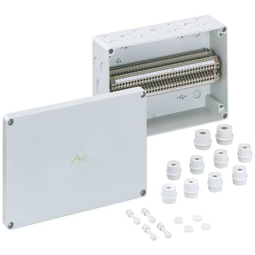 Spelsberg RK 4/34-34x4q Reihenklemmen-Gehäuse 180 x 254 x 90 Kunststoff Grau 1 St.