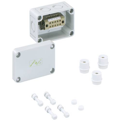 Spelsberg RKKi 4/05-5x4q Reihenklemmen-Gehäuse 65 x 94 x 57 Kunststoff Grau 1 St.