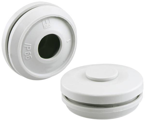 Spelsberg 26044001 Doppelmembranstutzen geschlossen Thermoplastisches Elastomer Lichtgrau 1 St.