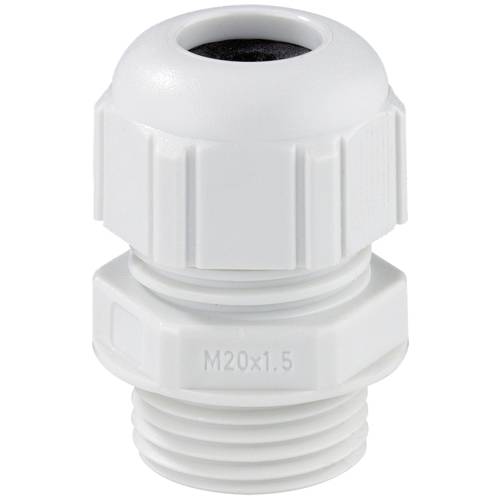 Spelsberg 24741201 Kabelverschraubung schlagfest, mit Zugentlastung M12 Kunststoff Lichtgrau 1 St.