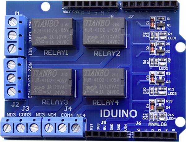 Iduino ME606 N/A Shield 1 St. Passend für (Entwicklungskits): Arduino