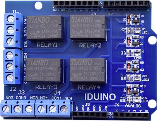 GEEETECH Iduino ME606 Shield 1 St. Passend für (Entwicklungskits): Arduino