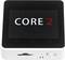 Ein rechteckiges, digitales Gerät mit der Aufschrift 'CORE 2' auf dem Bildschirm. Es hat drei runde, beleuchtete Sensoren darunter.