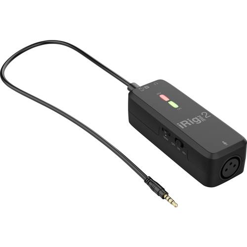IK Multimedia iRig Pre 2 Ansteck Handymikrofon Übertragungsart (Details):Kabelgebunden Audio, 2.0 (3.5 mm Klinke) Kabelg...