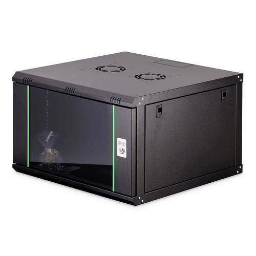 Thumbnail - Digitus DN-19 07U-6/6-EC-SW 19 Zoll Wandgehäuse (B x H x T) 600 x 416 x 600 mm 7 HE Schwarz, Schwarz (matt), Schwarz (RA...