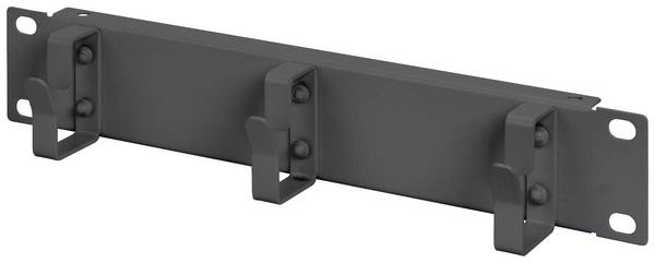 Digitus DN-10-ORG-1U-B 10 Zoll Netzwerkschrank-Kabelführung   Geeignet für Schranktiefe: ab 300 mm Schwarz (RAL 9005)