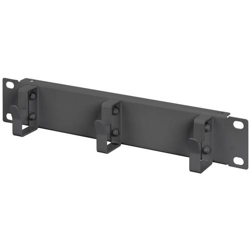 Digitus DN-10-ORG-1U-B 10 Zoll Netzwerkschrank-Kabelführung Geeignet für Schranktiefe: ab 300 mm Schwarz (RAL 9005)