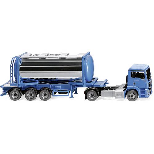 Wiking 053605 H0 LKW Modell MAN TGS Tankcontainersattelzug Swap