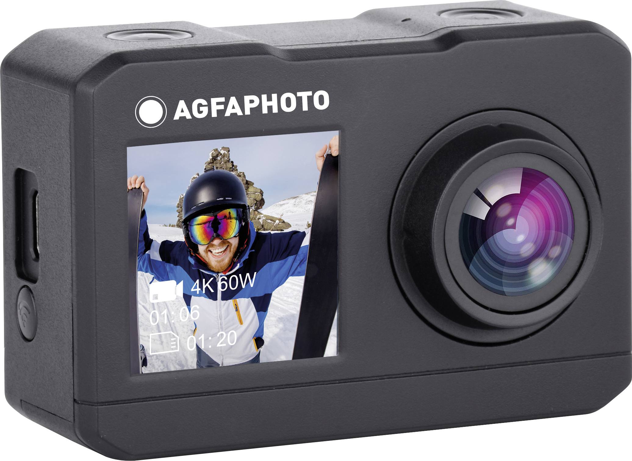 AgfaPhoto Realimove AC7000 - Action-Kamera - 4K / 30 BpS