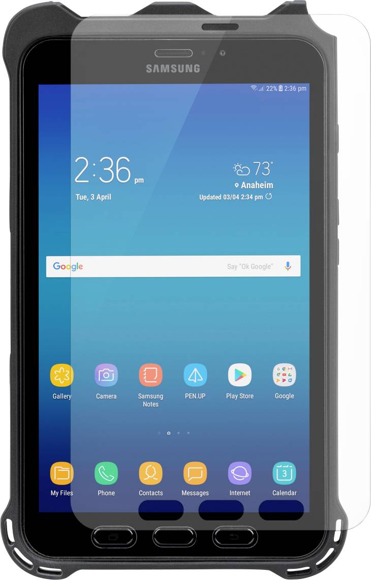Targus - Bildschirmschutz für Tablet - Glas - kristallklar-0