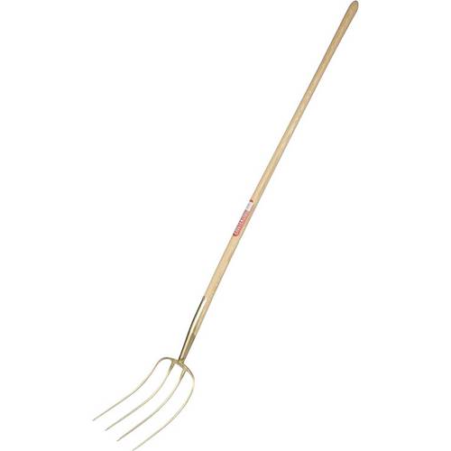 Freund 1270605 Mistgabel Arbeitsbreite 23 cm Gold-lackiert