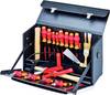 Knipex VDE-Werkzeugtasche Elektro ** Ledertasche 002103LS bestückt