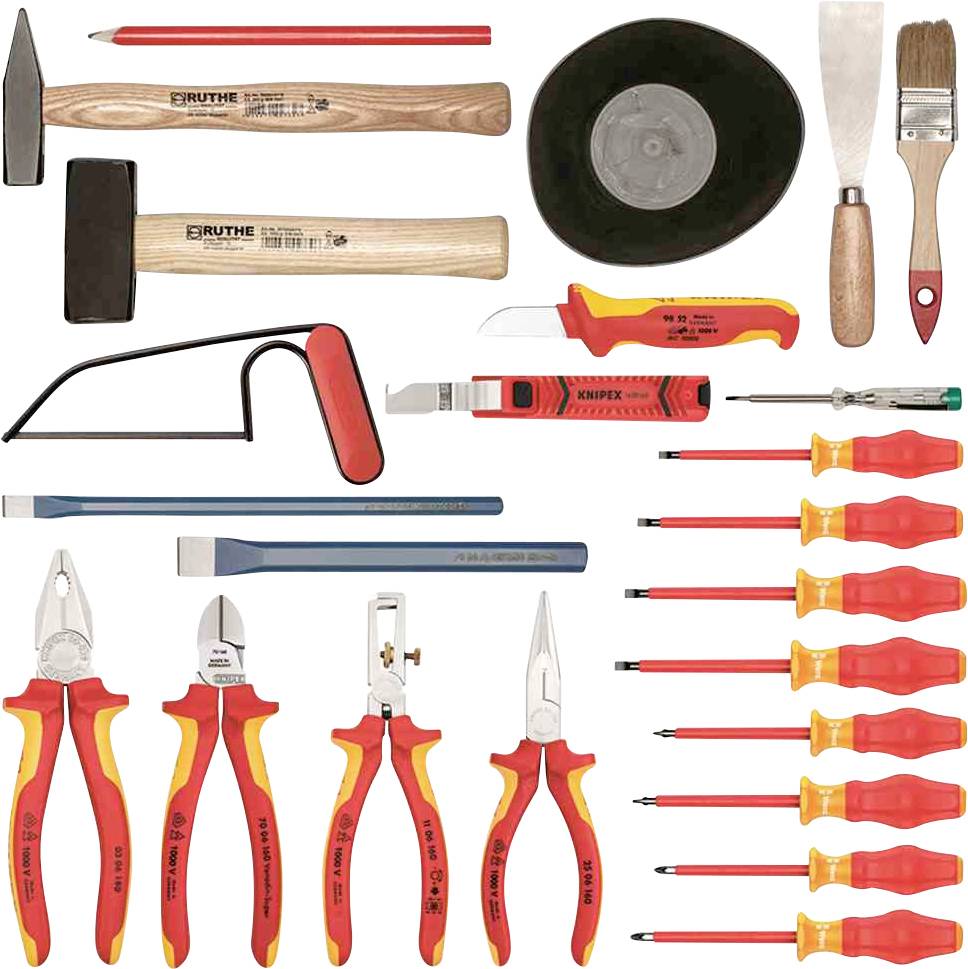 Knipex 0305229 Elektriker Werkzeugkoffer bestückt-1