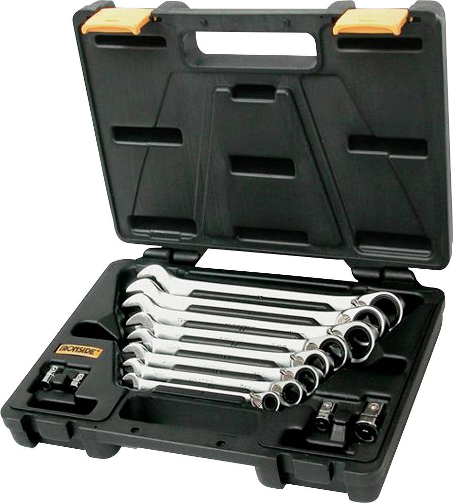 IRONSIDE 117335 Ring-Ratschenschlüssel-Satz Schlüsselweite (Metrisch) 8 - 19 mm