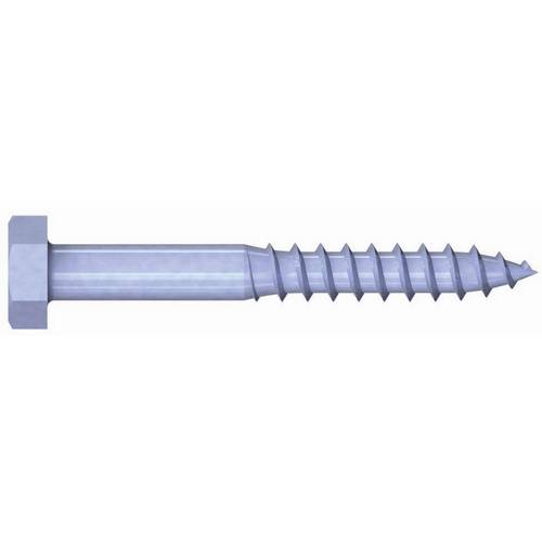 Reisser 28345 Holzschraube 6 mm 80 mm Außensechskant Stahl galvanisch verzinkt 200 St.