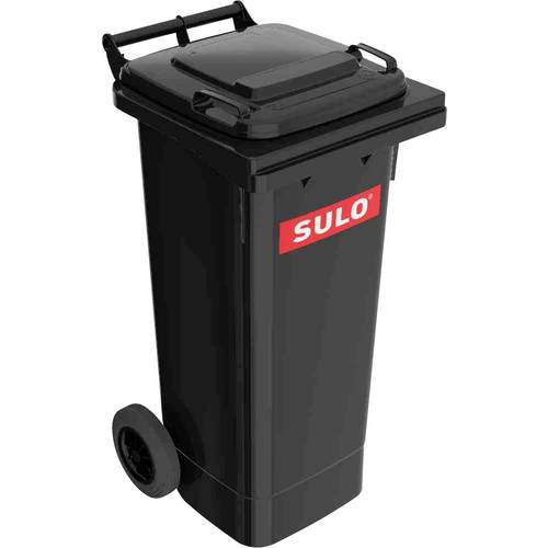 Thumbnail - Müllgroßbehälter 80l HDPE anthrazitgrau fahrbar,n.EN 840 SULO