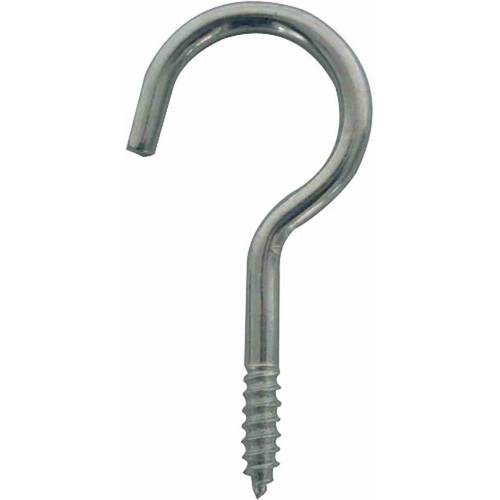 Thumbnail - Lüsebrink 015.100070.00 Wäscheleinenhaken 100x0,7mm Art.15, verzinkt, Paket a 50 Stück 50 St.
