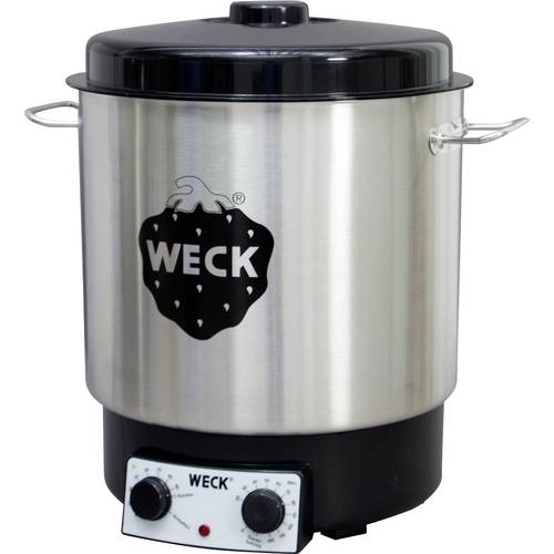 WECK 121408 Einkoch-/Heißgetränkeautomat Edelstahl, Schwarz