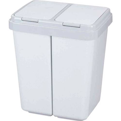 Alpfa 800776 Mülleimer 25 l Kunststoff (L x B x H) 36 x 45 x 47 cm farbig sortiert 1 St.