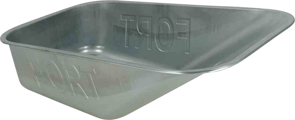 Metallmulde mit der Prägung 'FORT' auf der Seite.