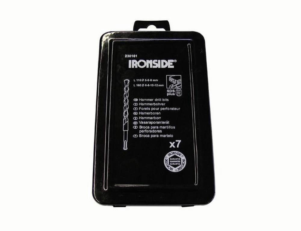 IRONSIDE 230161 Hammerbohrer-Set 5 mm, 6 mm, 8 mm, 10 mm, 12 mm 1 St.